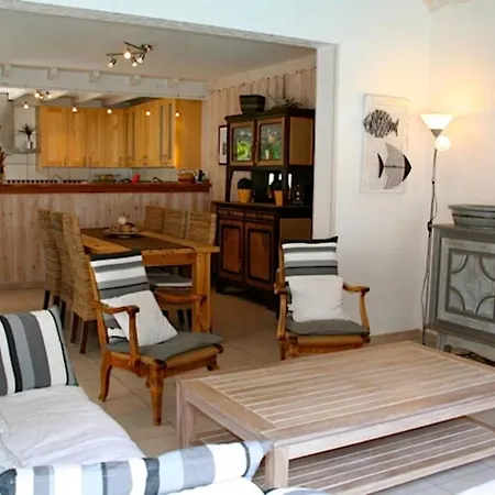With Pool & Nice Terraces Close To The Beach